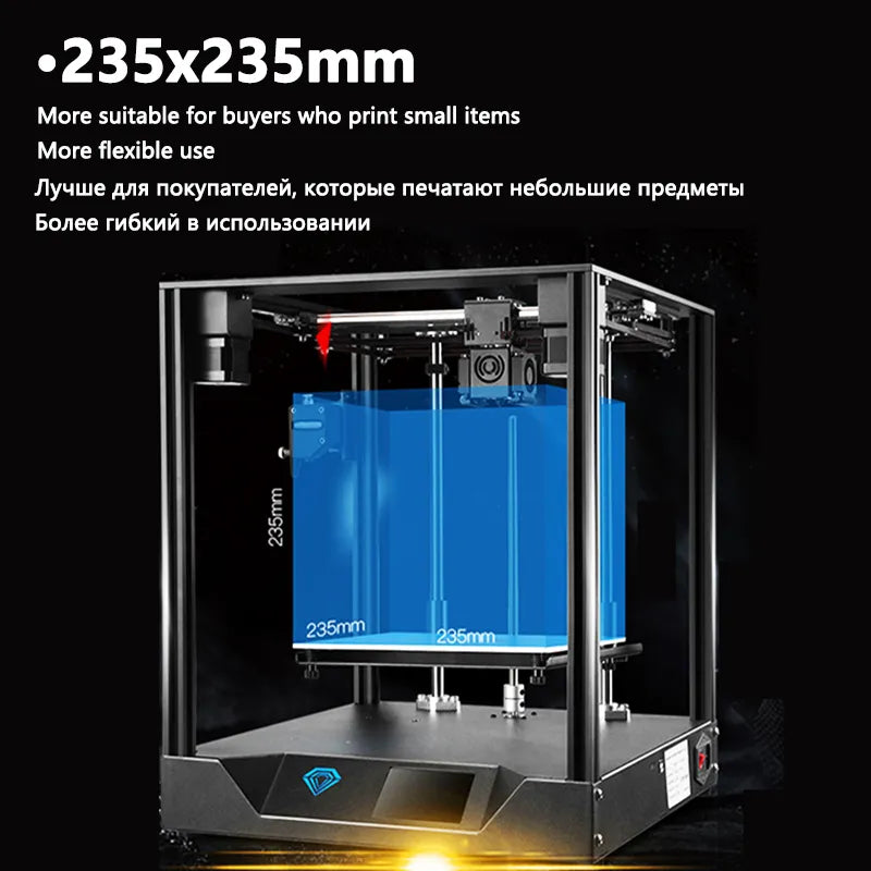 Twotrees 3D Printer SP-3 Impresora 3d 3д принтер CORE XY Printer Parts DIY Kit TMC2208 MKS Full Color Touch Screen PEI FDM